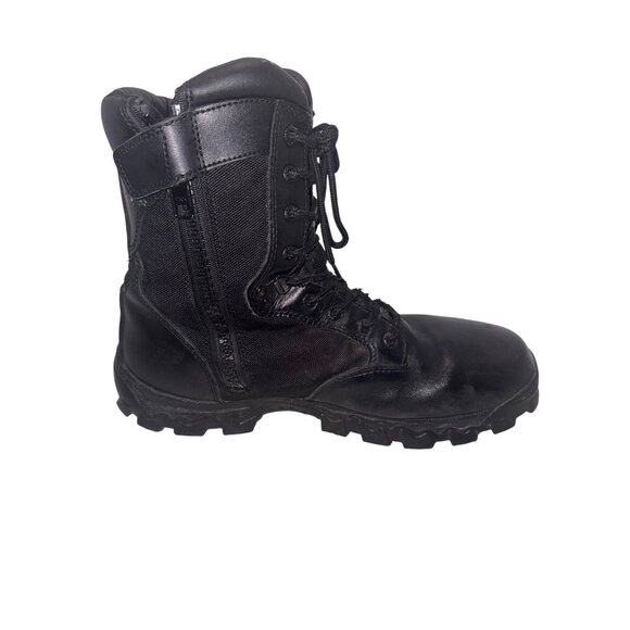 Rocky Mens 8" Alpha Force Black Waterproof Tactical Military Combat Boots 12W - Picture 13 of 14